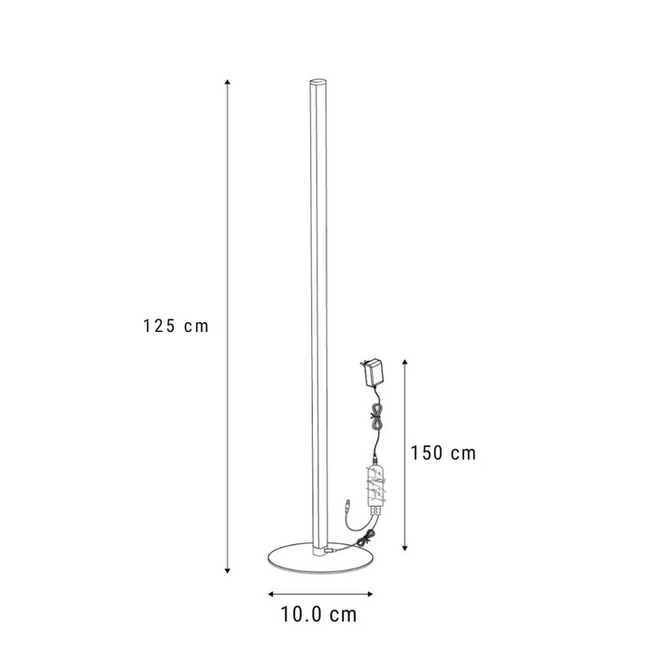 Smart LED Vloerlamp