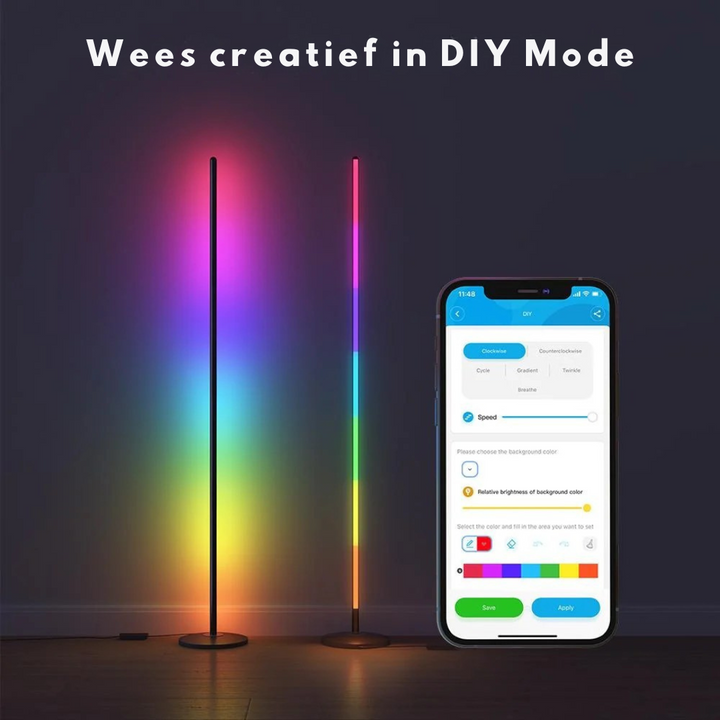 Smart LED Vloerlamp